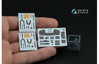 Декаль интерьера кабины Lynx AH-7 (Airfix) (с 3D-печатными деталями)