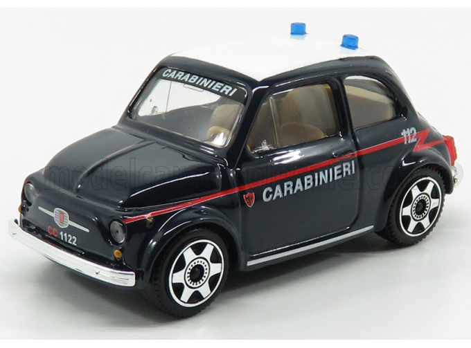 FIAT 500 Carabinieri (1965), Blue White