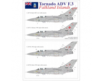 Декаль для Tornado ADV F.3 Falkland Islands