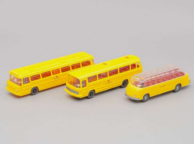 Postreklame Post-Museum Shop 1993 Bus-Set