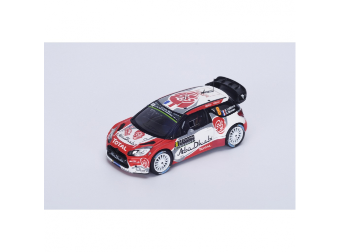 Citroen DS3 WRC #8 5th Monte Carlo 2016 Abu Dhabi Total World Rally Team