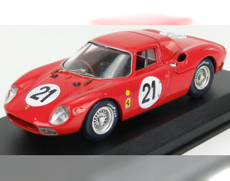 FERRARI 250lm 3.3l V12 Team N.a.r.t. North American Racing N 21 Winner 24h Le Mans 1965 M.gregory - J.rindt, Red