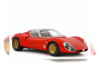 ALFA ROMEO 33 Coupe Stradale Museum Version (1967), красный