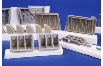 Оружейные отсеки /Gun Bays Canadair CL-13 Sabre Mk.4 (Airfix)