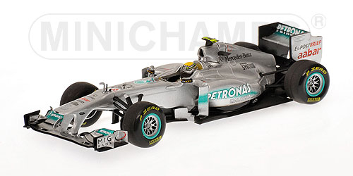 MERCEDES-BENZ GP PETRONAS F1 TEAM MGP W02 (Nico Rosberg) 2011, silver