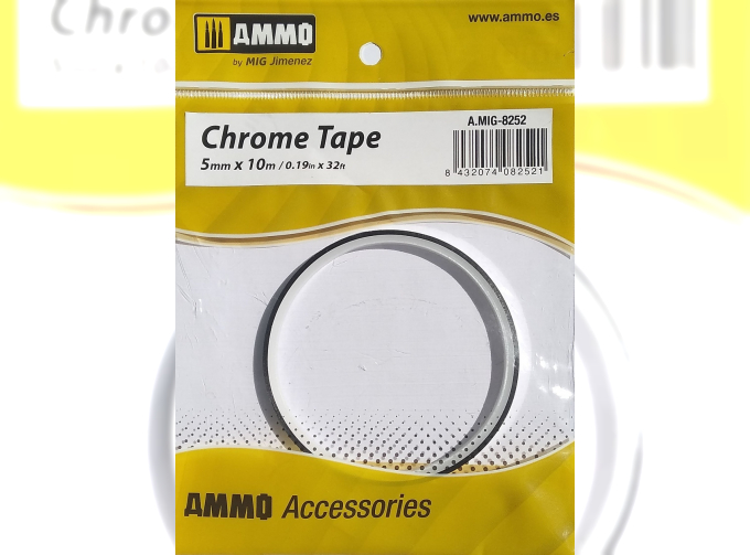 Chrome Tape 5mmx10M