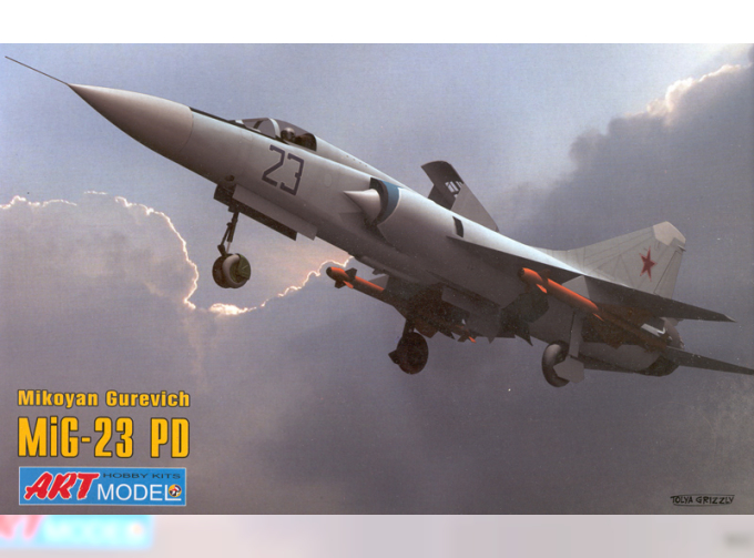 Сборная модель Mikoyan-Guriewicz MiG-23 PD