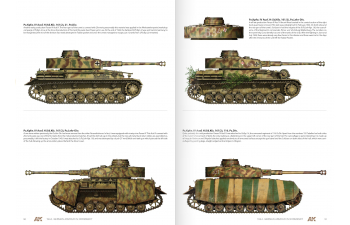 Книга на английском языке 1944 German Armour in Normandy - Camouflage Profile Guide