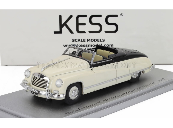 ISOTTA FRASCHINI 8c Monterosa Boneschi Cabriolet Open (1948), Ivory Blue