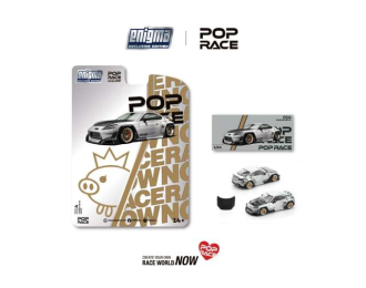  TOYOTA Pandem GR86, crystal white pearl