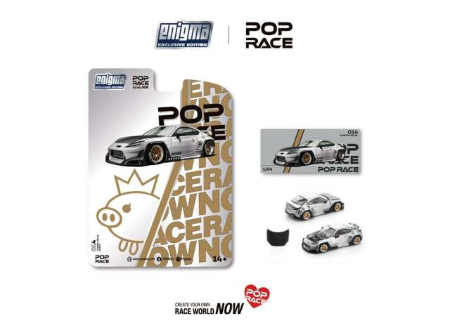  TOYOTA Pandem GR86, crystal white pearl