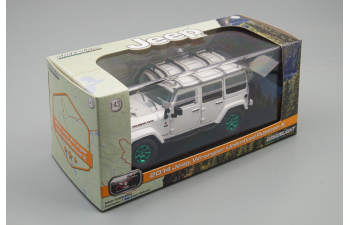 (Greenlight!) JEEP Wrangler 4x4 Unlimited "Rubicon Edition" 5-дв. (Hard Top) (2014), white