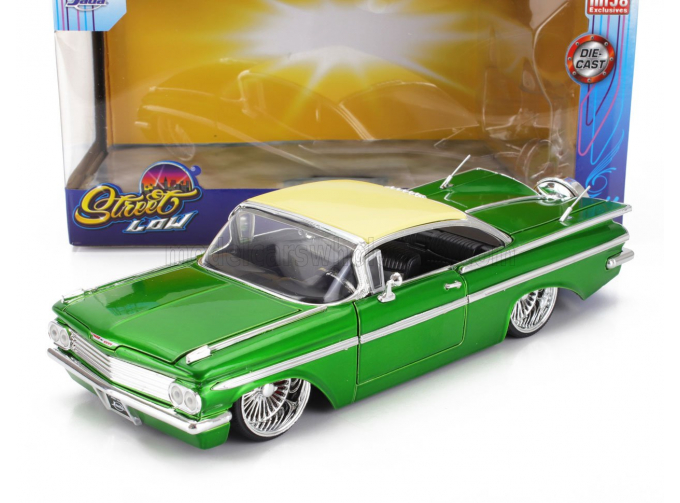 CHEVROLET Impala Custom Street Low (1959), Green Met Cream