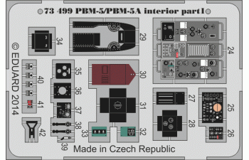 Фототравление для PBM-5/PBM-5A interior S.A.