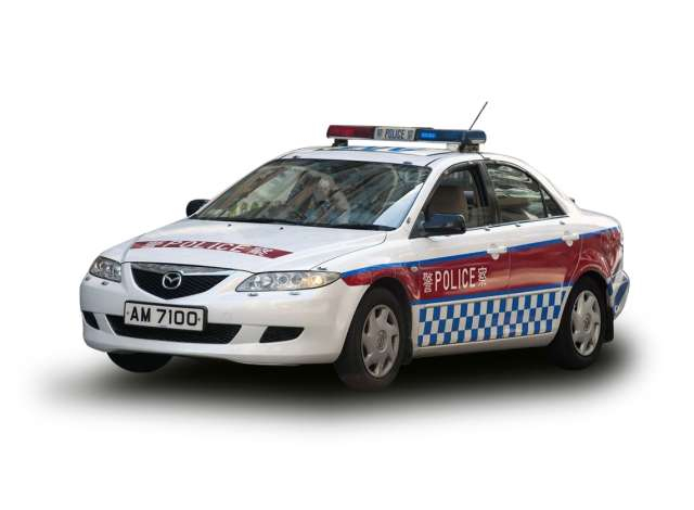 Mazda 6 *Hong Kong Police*, white/red/blue 2003