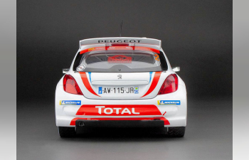 PEUGEOT 207 S2000 №2 P.Solberg Rally Automobile Monte Carlo (2011), white/red/black