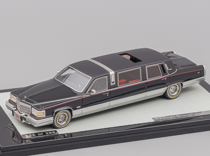 CADILLAC Brougham Limousine 1991, black