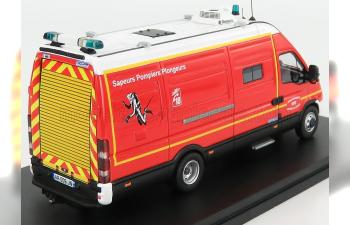 IVECO FIAT New Daily 50-18 Van Sdis 36 Sapeurs Pompiers Plongeurs (2019), Red White