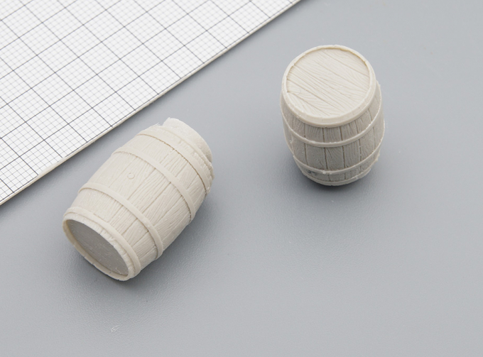 Аксессуары для моделей Набор деревянных бочек (средние), 2 шт.