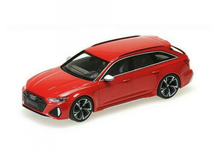 AUDI RS 6 AVANT - 2019 - RED METALLIC