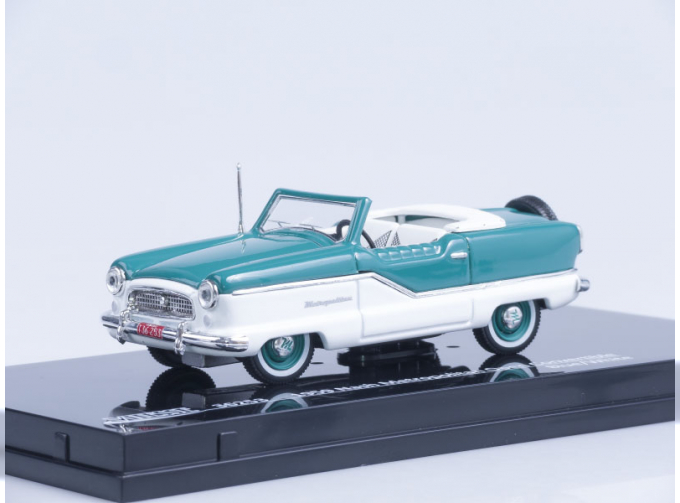 NASH Metropolitan Open Convertible (1959) blue / white