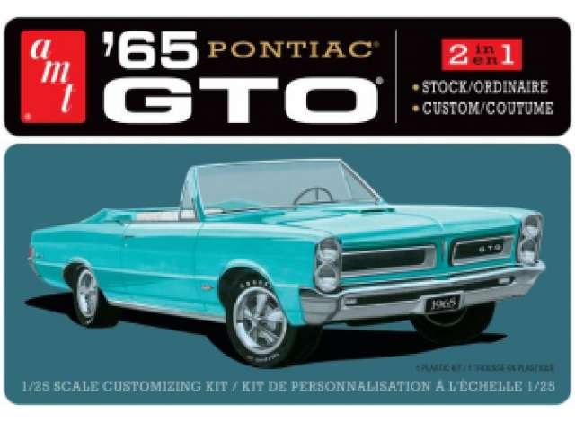 Сборная модель Pontiac GTO 2T 1965