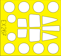 Окрасочная маска Британский истребитель BAC TSR-2
