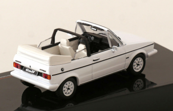 VOLKSWAGEN Golf MK I Convertible (1981), white