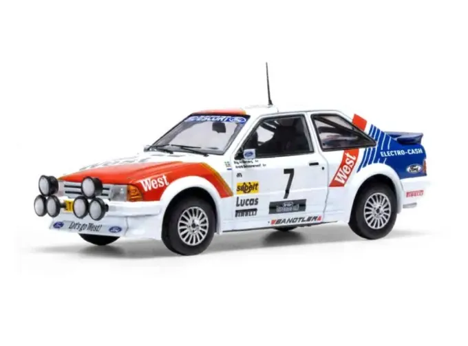 FORD ESCORT MKII RS TURBO (night version) №7 RALLY HASPENGOUW (1985) STIG ANDERVANG - ANDRE SCHOONENWOLF