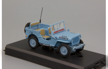 JEEP Willys Shore Patrol, blue