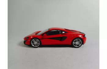 McLAREN 570 S, red