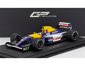 WILLIAMS F1 Fw14b Renault №5 World Champion Winner British Gp (1992) Nigel Mansell, Blue Yellow White