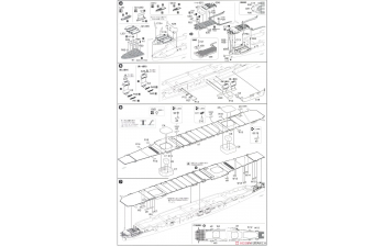 Сборная модель Японский авианосец Katsuragi Full Hull