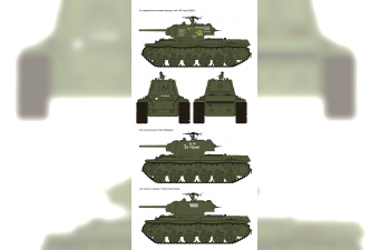 Сборная модель Советский танк КВ-1 с упрощенной башней, выпуск 1942