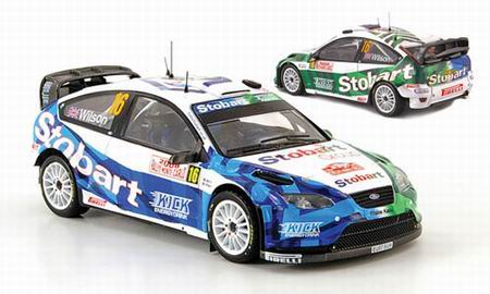 FORD Focus RS 07 WRC 16 10th Rally Monte-Carlo (M.Wilson - S.Martin) 2008, цветной