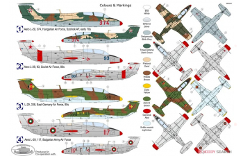 Сборная модель Aero L-29 Delfín "Warsaw Pact"