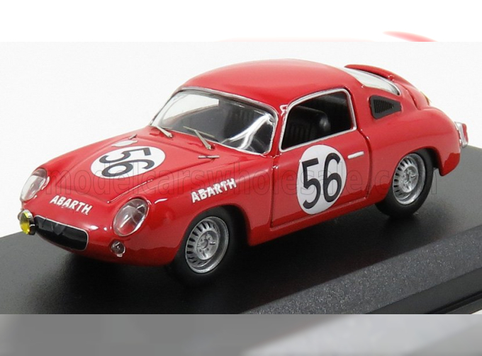 FIAT Abarth 700s N56 24h Le Mans (1961) Bassi - Rigamonti, Red