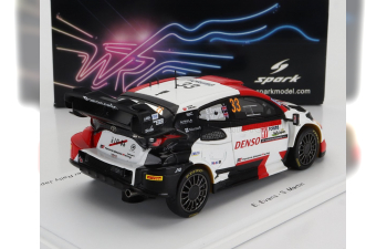 TOYOTA Yaris Gr Hybrid Rally1 Team Toyota Gazoo Racing Wrt №33 Winner Rally Japan (2023) Elfyn Evans - Scott Martin, White Red Black