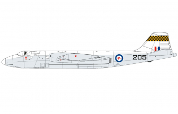 Сборная модель Британский средний бомбардировщик English Electric Canberra B.2/B.20