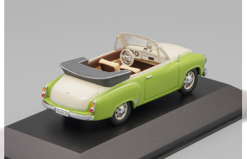 WARTBURG 311 Cabrio, green / white