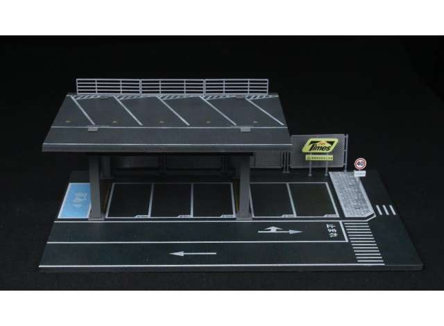 Diorama *Parking lot H*, various