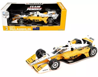 CHEVROLET Dallara №3 IndyCar Series Scott McLaughin (2024), yellow