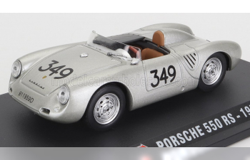 PORSCHE 550rs Spider №349 Mille Miglia (1957), silver