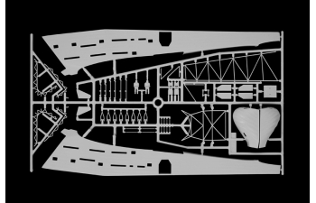 Сборная модель MESSERSCHMITT Me 323 Gigant Military Airplane 1941