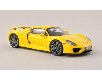 PORSCHE 918 Spyder (2013), yellow