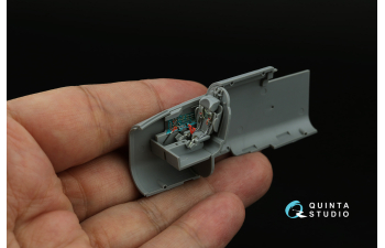 3D Декаль интерьера кабины МиГ-25БМ (ICM)