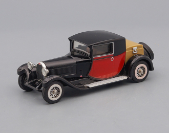 BUGATTI Type 44 (1927), Models of Yesterday, black / red