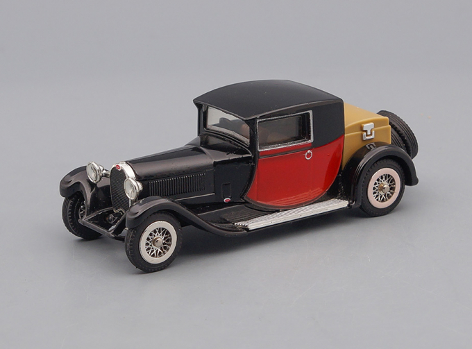 BUGATTI Type 44 (1927), Models of Yesterday, black / red