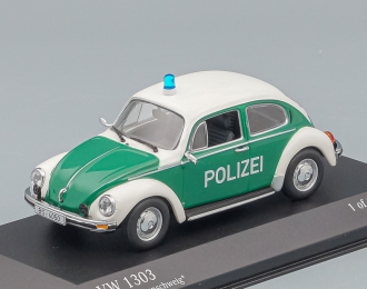 VOLKSWAGEN 1303 1972 POLIZEI BRAUNSCHWEIG, green / white