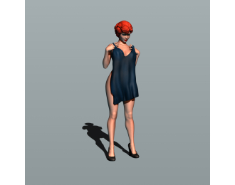 Фигурка Оголение 6, окрашенная